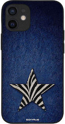 Θήκη Sonique Diva Series Apple Iphone 12 Mini Denim Zebra
