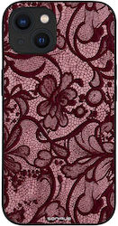 Θήκη Sonique Diva Series Apple Iphone 13 Μπορντό Δαντέλα