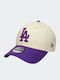 New Era Kids' Fabric Hat York Dodgers Mlb League Essential Beige