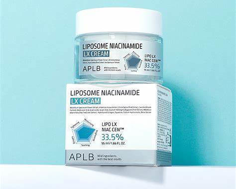 APLB Liposome Niacinamide Face Cream for Moisturizing & Brightening with Niacinamide & Centella Asiatica 55ml