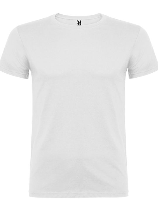 Roly Tricou Promoțional pentru Bărbați, Alb