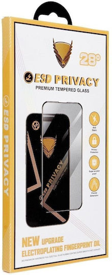 Og 6d Premium Privacy Glass Iphone 18 Black
