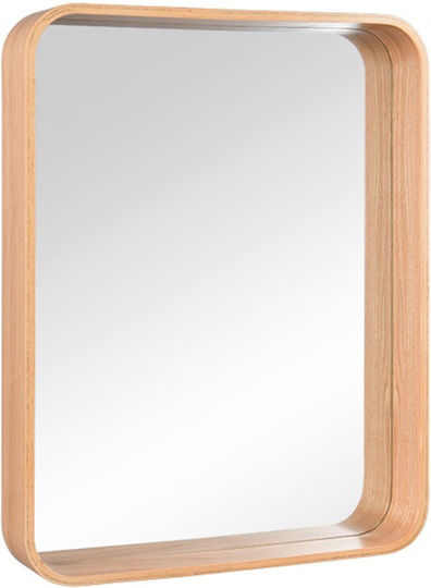 Mirrors & More Tilda Wall Mirror with White Wooden Frame 50x40cm