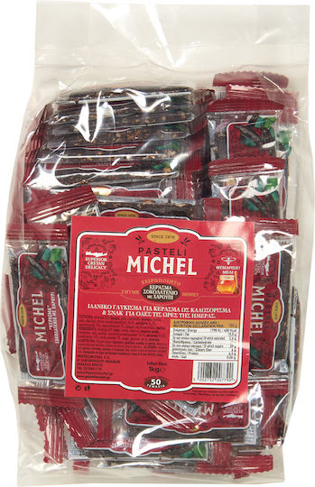Pasteli Michel Sesame Seed Candy Chocolate & Carob 50pcs 1kg 2-73047