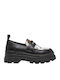 Aspha Γυναικεία Loafers σε Μαύρο Χρώμα