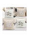 Aberto Design Aberto Design Dekorativer Kissenbezug Mehrfarbig 43x43cm