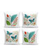 Aberto Design Aberto Design Dekorativer Kissenbezug Mehrfarbig 43x43cm