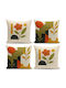 Aberto Design Aberto Design Dekorativer Kissenbezug Mehrfarbig 43x43cm