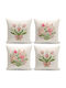 Aberto Design Aberto Design Dekorativer Kissenbezug Mehrfarbig 43x43cm
