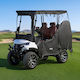 Vevor Golf Cart Abdeckhaube 420d Wasserdicht 2+2 Sitzplätze