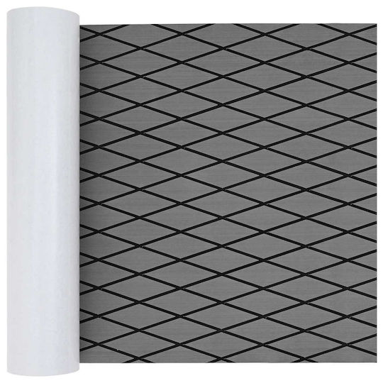 Mat Boat Harlequin Soft Grey Black 190 X 70 Cm Eva 42046778 Brown