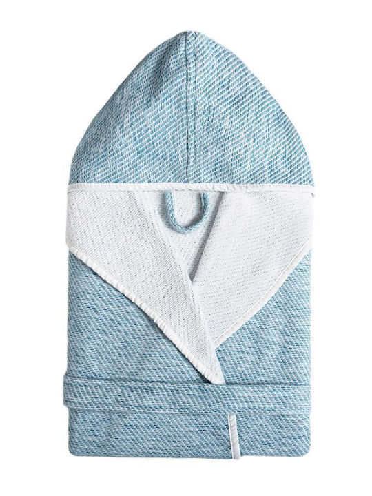 Sorema York Bathrobe Blue 420gsm