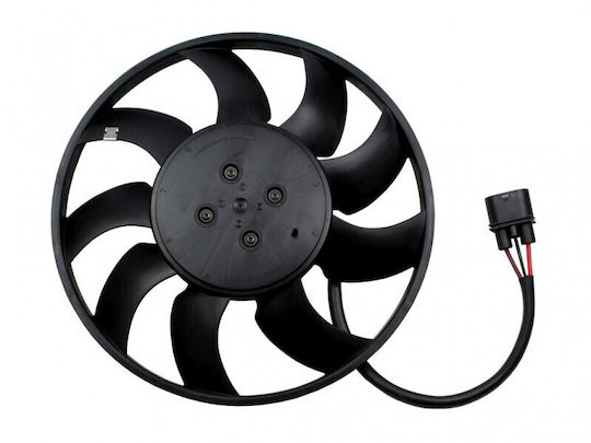 Main Engine Cooling Fan Audi A4 A5 A6 A7 362 Mm Without Frame Long Cable 8w0959455k