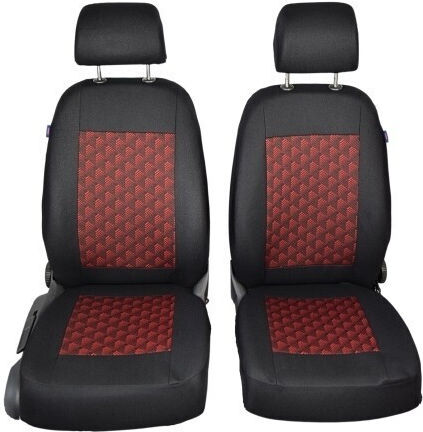 Kruszmar II Set De Huse Scaune Auto 2 Bucăți Negre