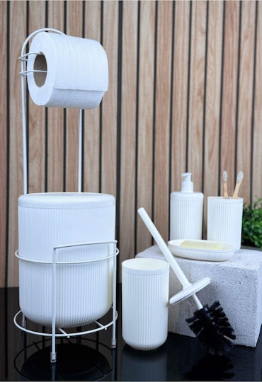 SteweHome SteweHome Badezimmerzubehör-Set Kunststoff Weiß 6 Stück