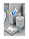 SteweHome Bathroom Accessory Set Plastic 3 Pieces