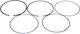Goetze Kolbenringe Nissan Qashqai 2,0 07 12033ck80a