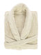 Abyss & Habidecor Super Pile Bademantel in Ecru Farbe