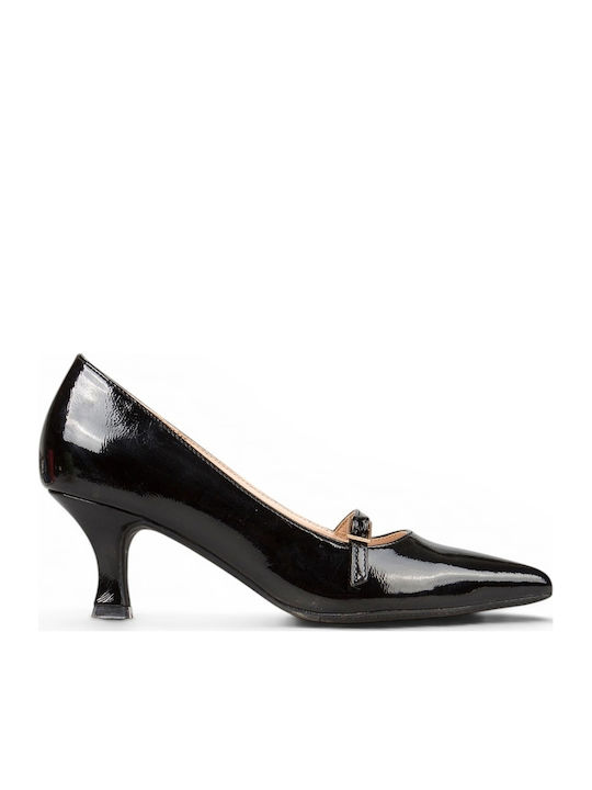 Pumps Mit Niedrigem Absatz In Schwarz