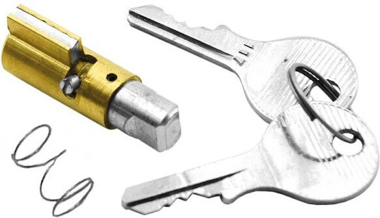Blocare Ghidon Argintie Ktm Exc 125-525 Piaggio Vespa 4mm Tecnium