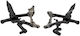 Rear Set Factor-x2 Bk Panigale V4 Gilles Fxr2-d01-b