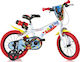 Dino Bikes 14" Παιδικό Ποδήλατo BMX Γκρι
