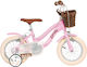 Dino Bikes 12" Детско Градско Колело с Алуминиева Рамка Розово