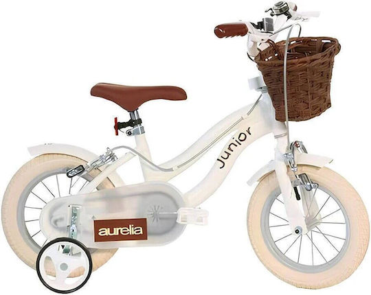 Dino Bikes 16" Kinderfahrrad Stadt Weiß