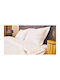 Valeria Home Set Huse Pentru Pilote 220x240cm Superdublu Cu 2 Fețe De Pernă & 1 Cearșaf Alb