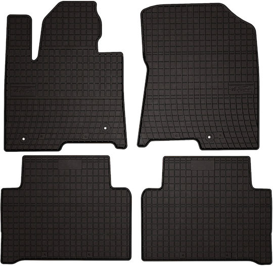 Rubber Car Mats Kia Sorento Iv Xl Hybrid Suv 2020 Black Fitted