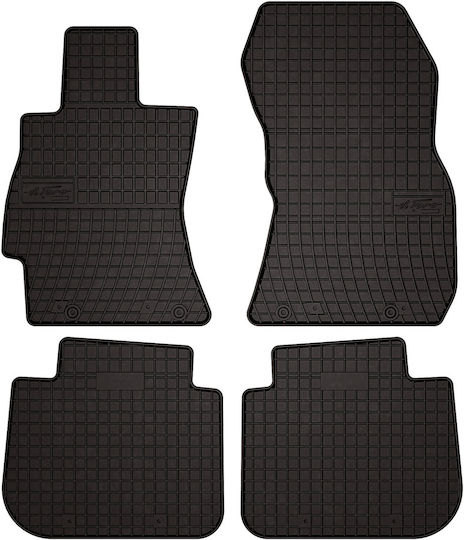 Rubber Car Mats Subaru Impreza Iii Gh Hatchback Wagon Wrx 2007-2013 Black Fitted