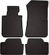 Gummifußmatten Für Bmw 1 E88 Cabrio 2008-2014 Schwarz Passgenau