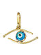 Tasoulis Jewellery Collection Charm Eye from 9K Gold