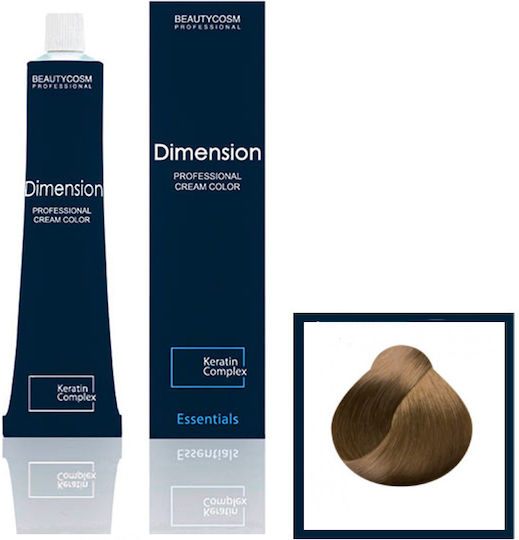Dimension Hair Color Cream Νο 7.73 Ξανθό Μελί, Επαγγελματική Βαφή Μαλλιών Με Σύμπλεγμα Πρωτεϊνών Κερατίνης, 100ml