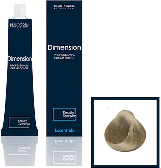 Dimension Hair Color Cream Νο 8.01 Ξανθό Ανοιχτό Φυσικό Σαντρέ, Επαγγελματική Βαφή Μαλλιών Με Σύμπλεγμα Πρωτεϊνών Κερατίνης, 100ml