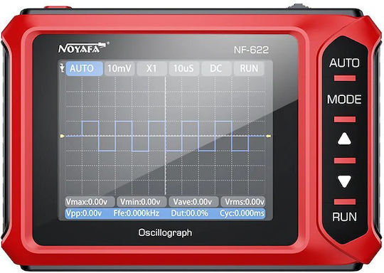 Noyafa Mini Handgehaltenes Digitales Oszilloskop Spannungsfrequenz Anstiegszeit & Pulsbreite Nf-622
