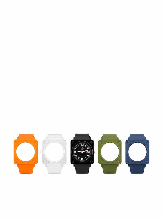 Yot Watch Watch With Rubber Strap
