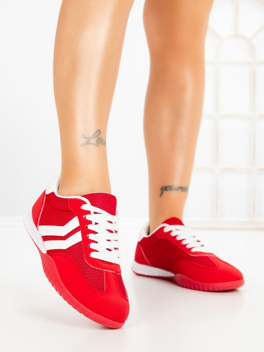 Kalapod Adidași Flatforms Pentru Femei Roșii