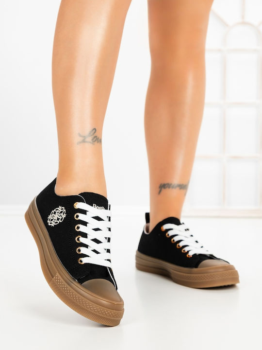 Kalapod Adidași Flatforms Pentru Femei Negri