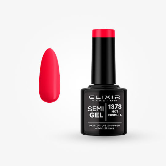 Elixir Elixir Gel Nagellack #1373 Hot Fuchsie 8ml