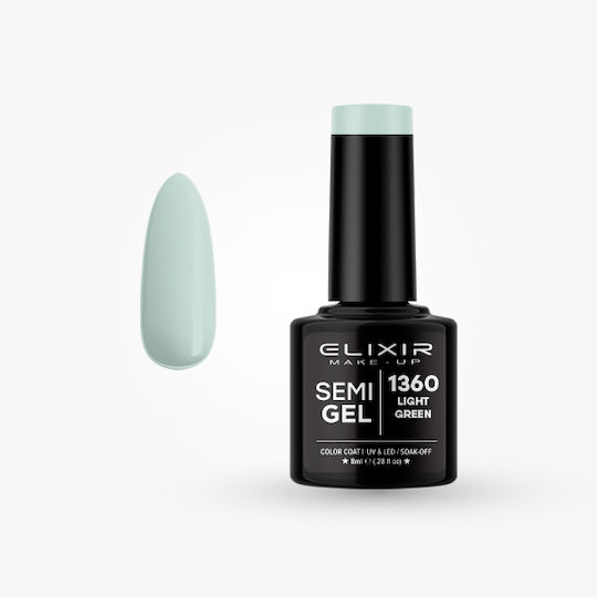 Elixir Elixir Gel Nagellack #1360 Hellgrün 8ml