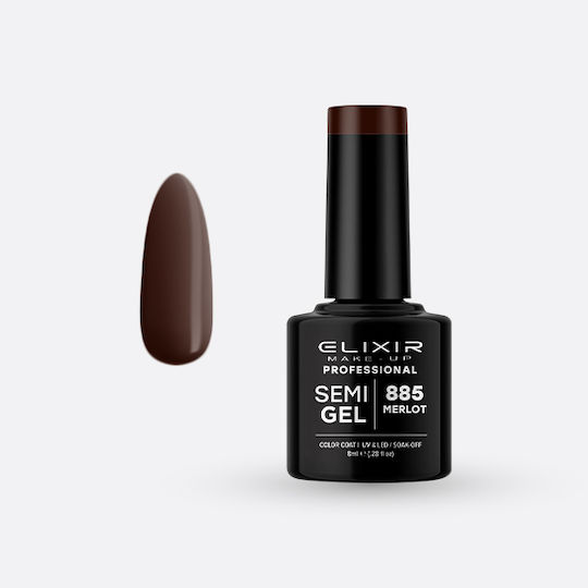 Elixir Elixir Gel Nagellack #885 Merlot 8ml