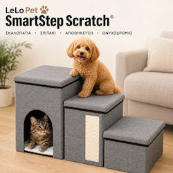 Lelo Pet SmartStep Scratch Premium 4 in 1 Waterproof Car Steps for Dog Grey Lelo Pet SmartStep Scratch Premium 4 in 1 Waterproof Car Steps for Dog Grey