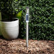 Grundig Spiked Solar Flowerpot Light Cold White with Photocell IP44 5.5x5.5x70cm