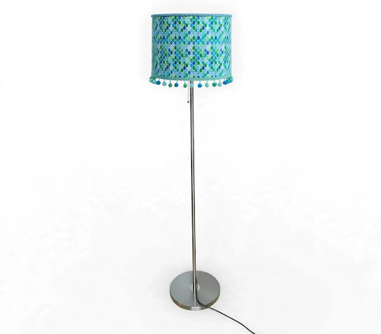 Floor Lamp Folie Blue Dimensions 1.65*35*25 E27 Oxygen Lampshades