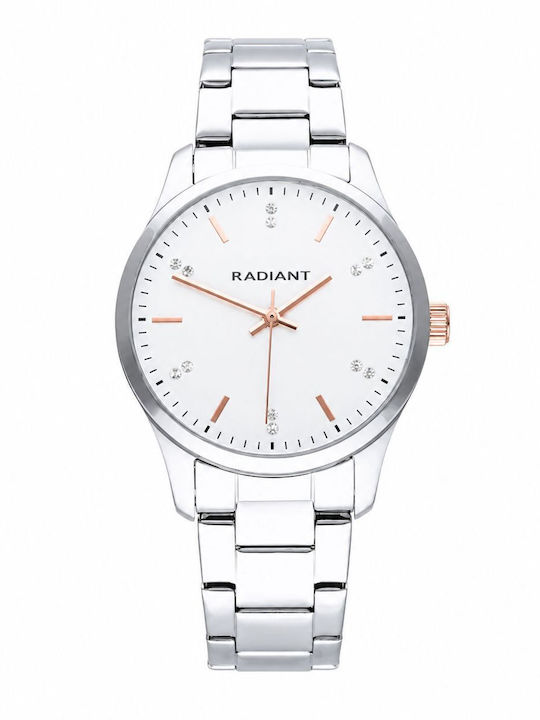 Radiant Women's Watch 36mm Battery with Silver Stainless Steel Bracelet