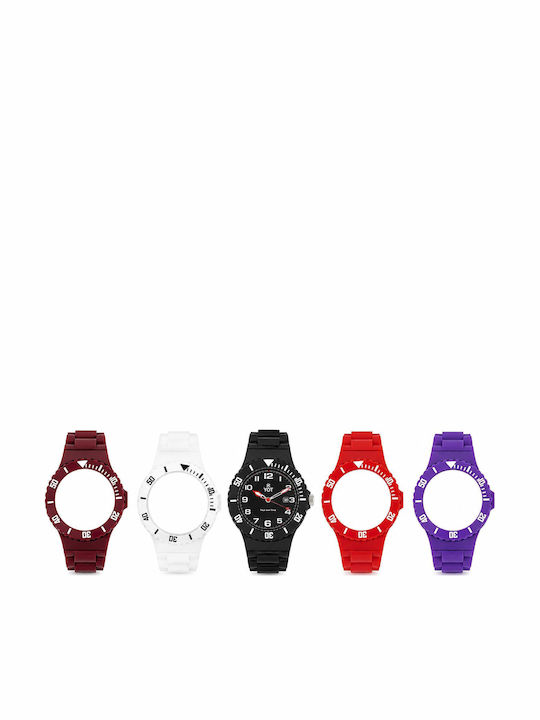 Yot Watch Ρολόι με Καουτσούκ Λουράκι