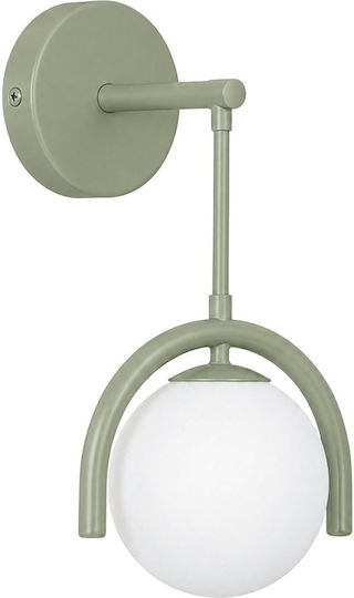 Opviq Gedik Modern Lampă de Perete Verde 20cm