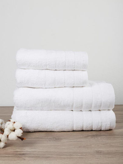 Hotelandspa Hotelhandtuch Badezimmer 500gsm Gestreift Meander 70×140cm