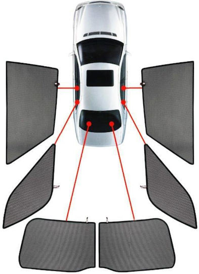 Carshades Curtains Car Shades Mazda 6 5D 08>12 6 Pieces